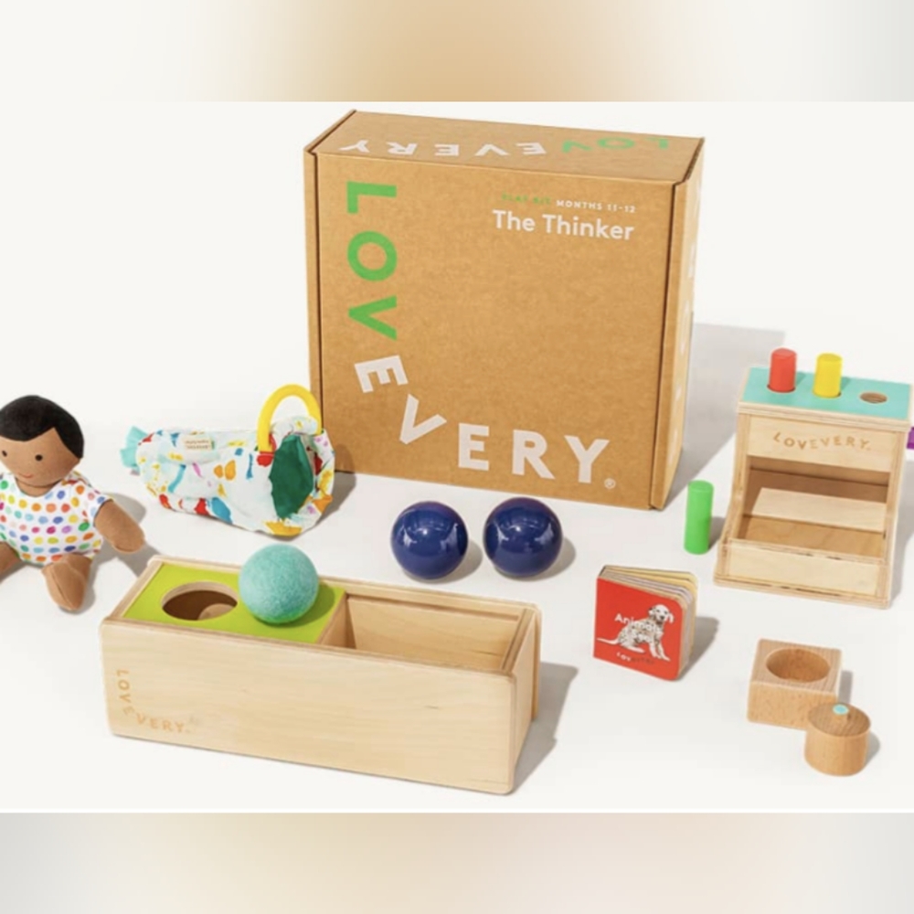Lovevery The Thinker Play Kit , Sensory Educational Baby Toddler Montessori Toys